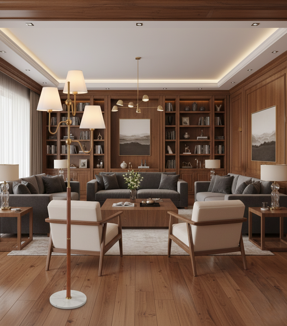 Radiant Trio Floor Lamp