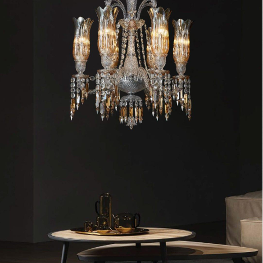 Imperial Aurora Crystal Chandelier