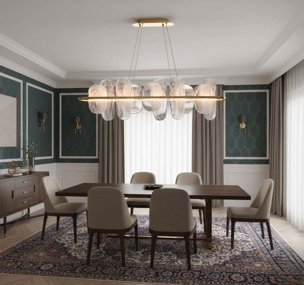 Artisan Glow Dining Chandelier