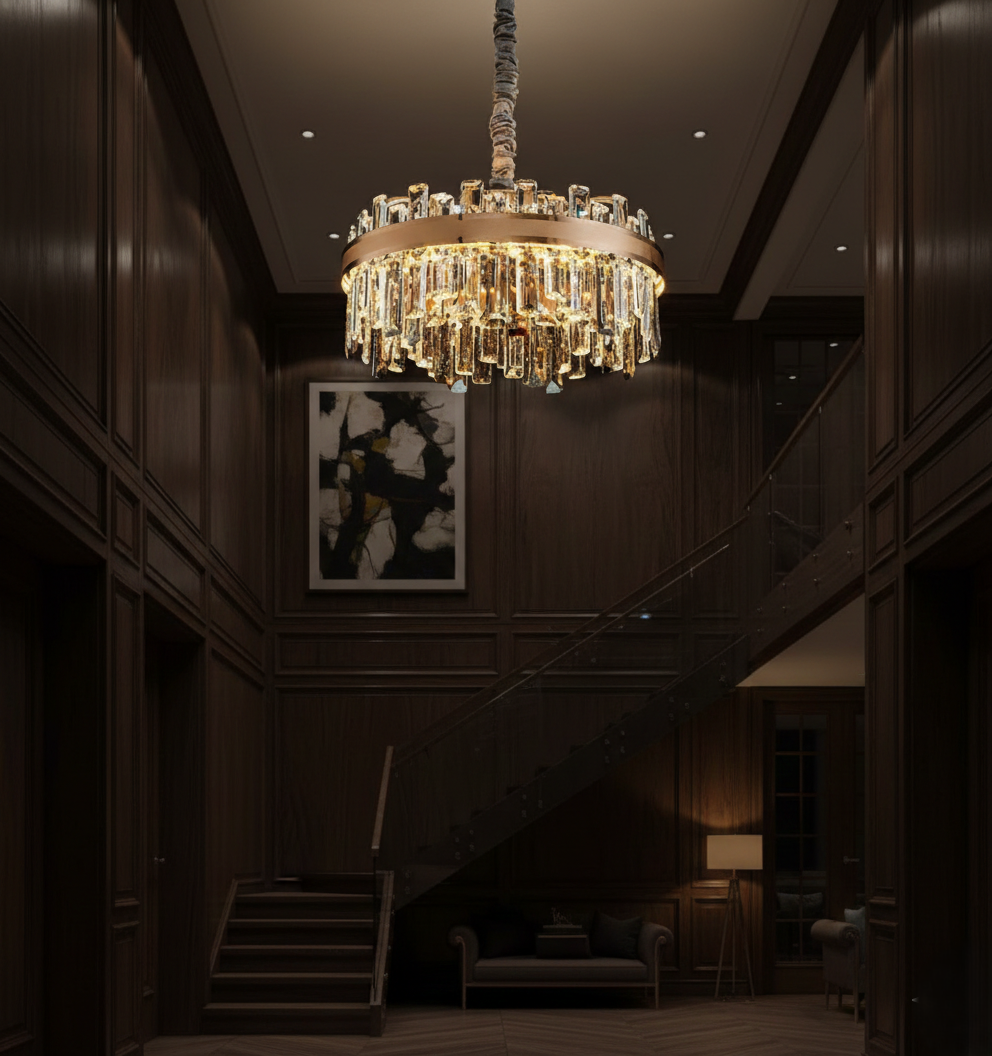 Astrophile Round Chandelier