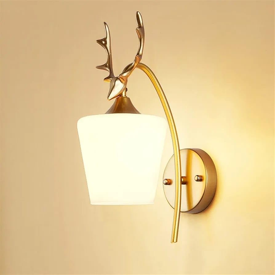 Antler Lamp Wall Light