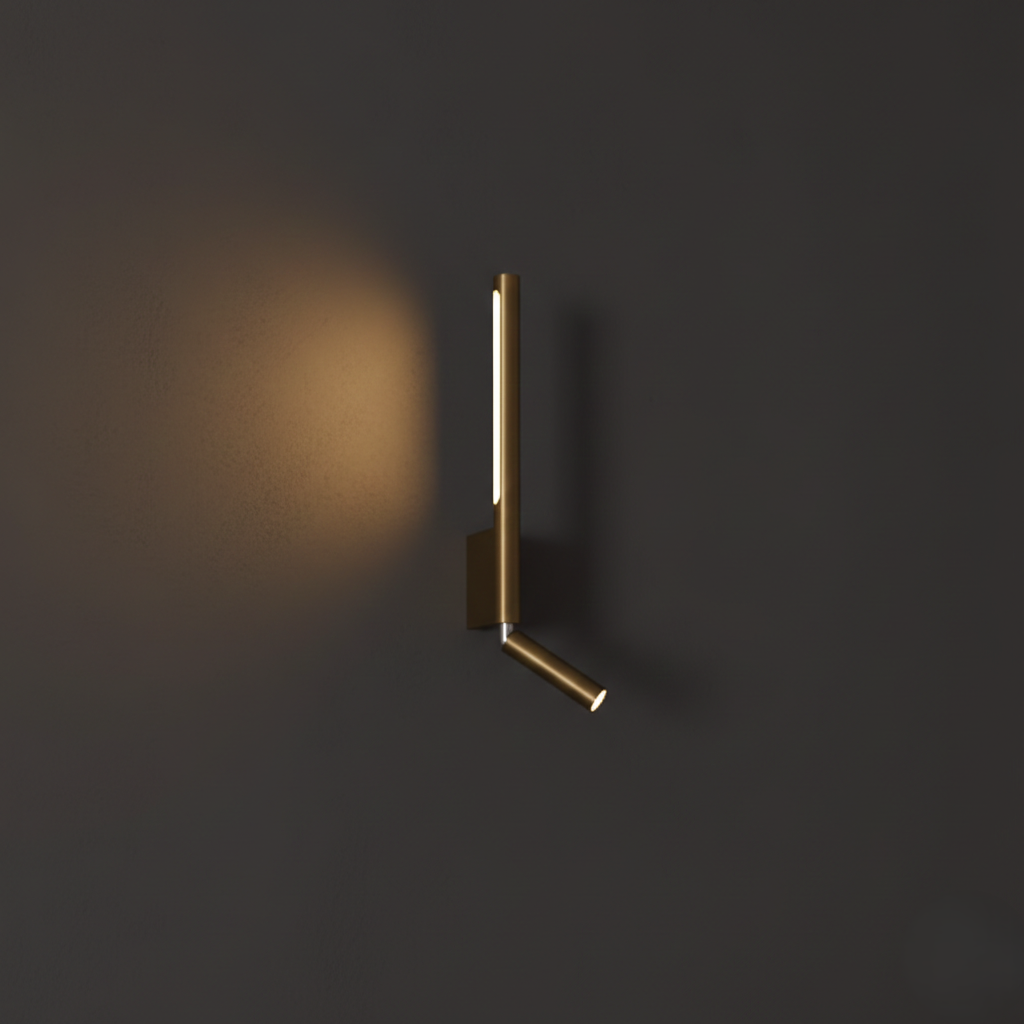 2 Way Spot Wall Light