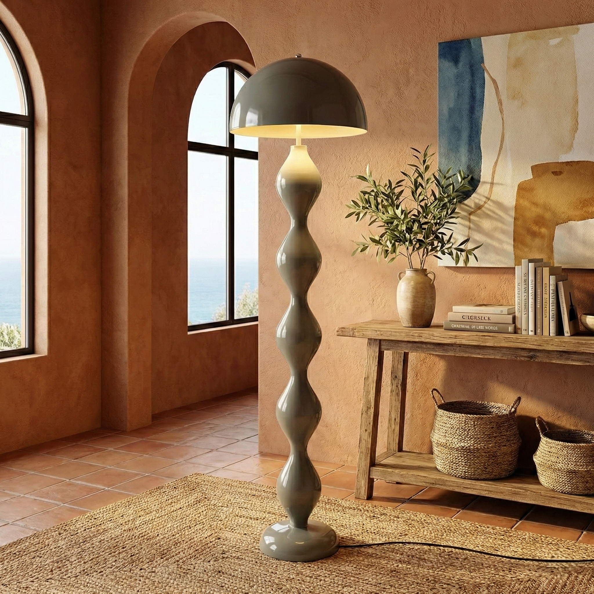 Timber Glow Floor Lamp